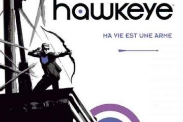 image couverture hawkeye ma vie est une arme